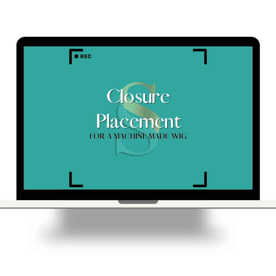 Closure Placement- For a Machine Wig
