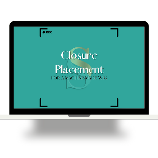 Closure Placement- For a Machine Wig