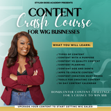 Content Crash Course: For Wig Businesses Masterclass