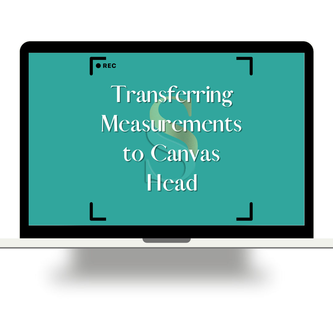 Transferring Measurements to Canvas Head