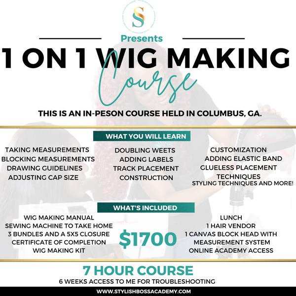 Wig Life One on One Wig Making Class