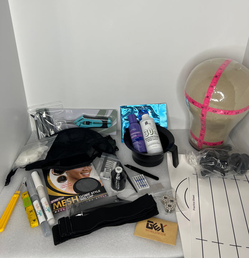 Complete Wig Maker's Supply Kit